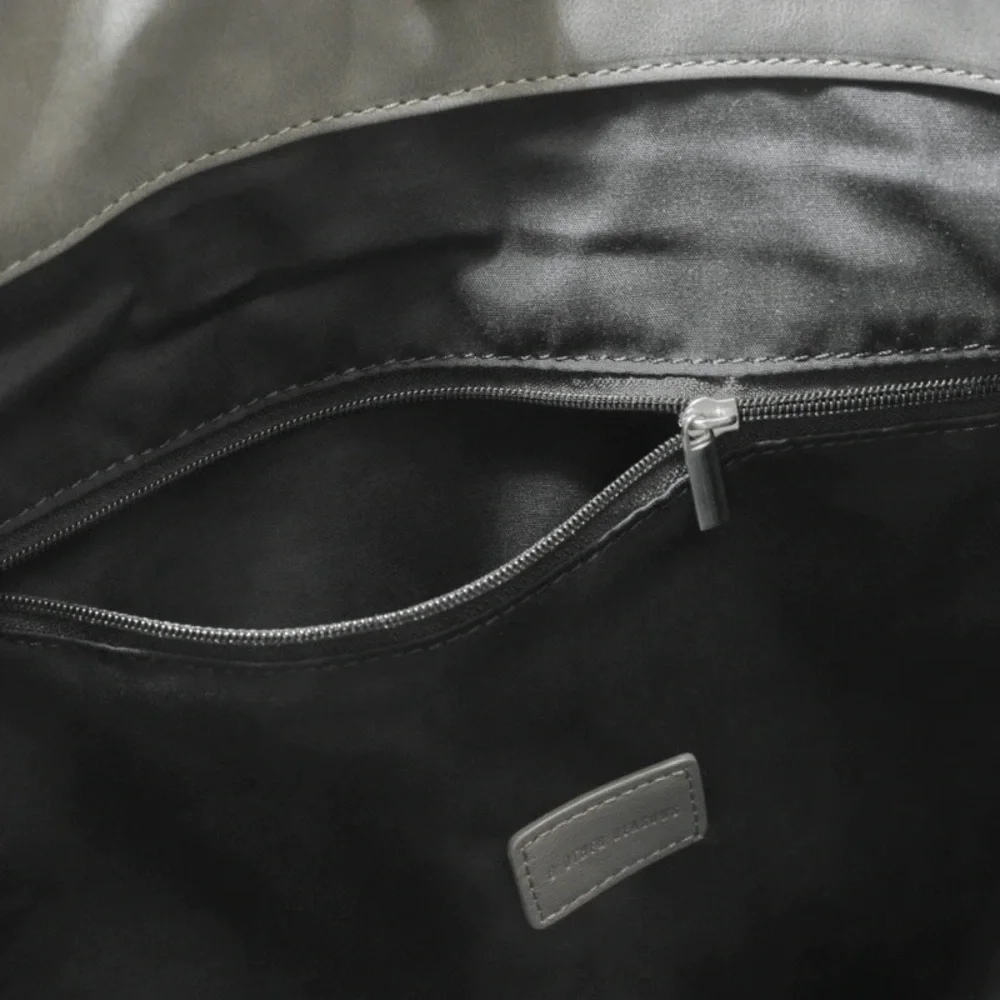 NEW 8 Other Reasons Gray Slouch Tote Bag